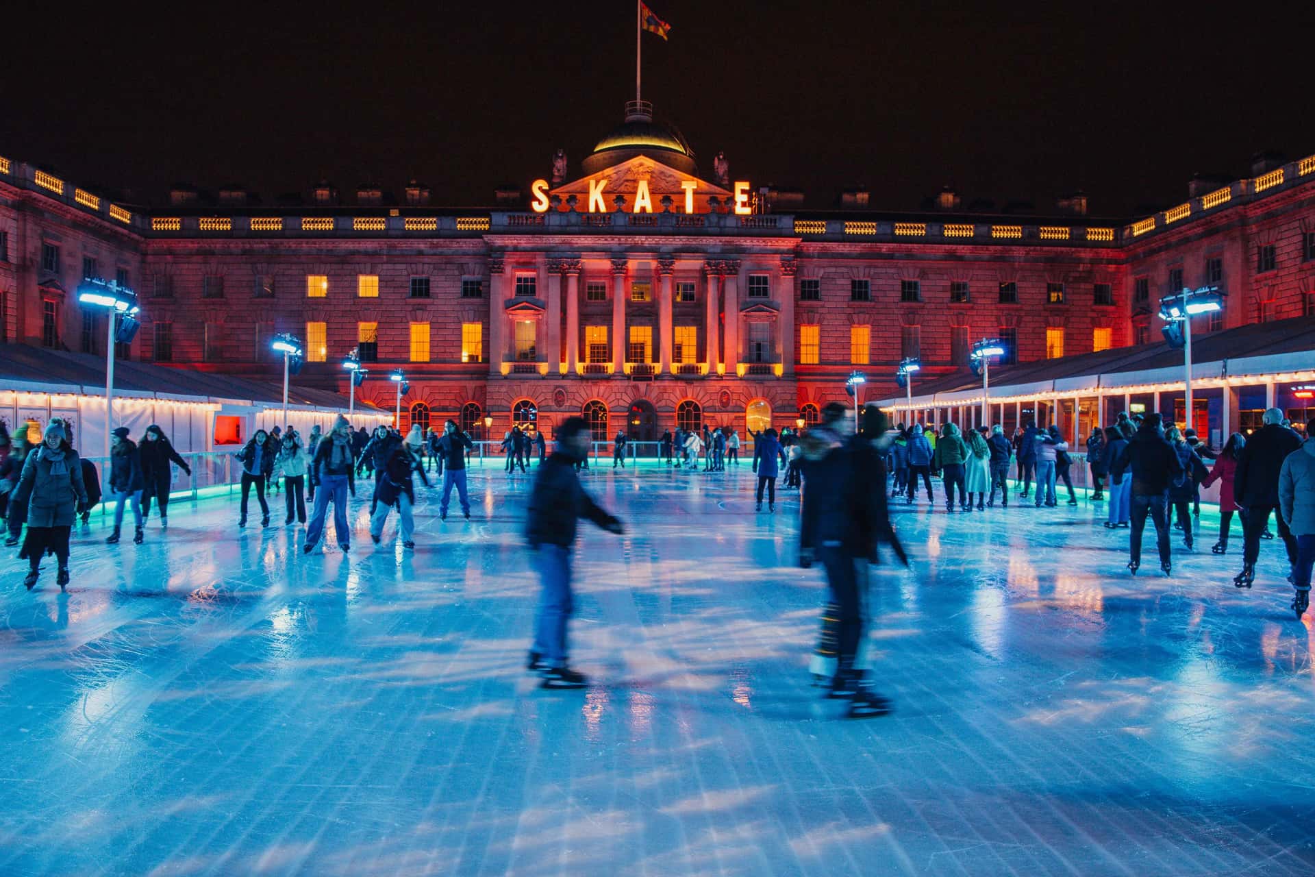 Ice Skating at Somerset House!
