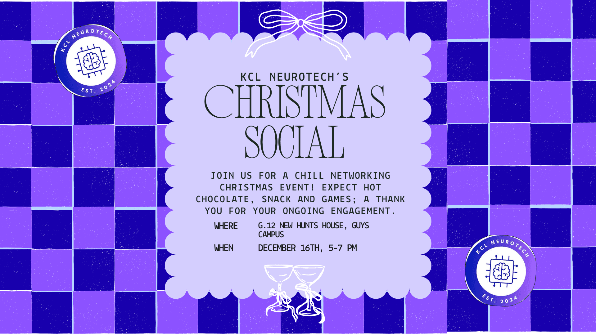 KCL Neurotech's Christmas Social