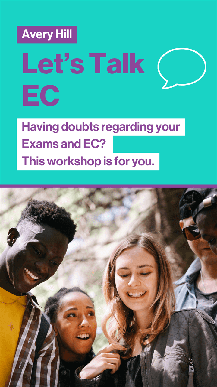 Let's Talk Resit Exam ECs (Avery Hill)