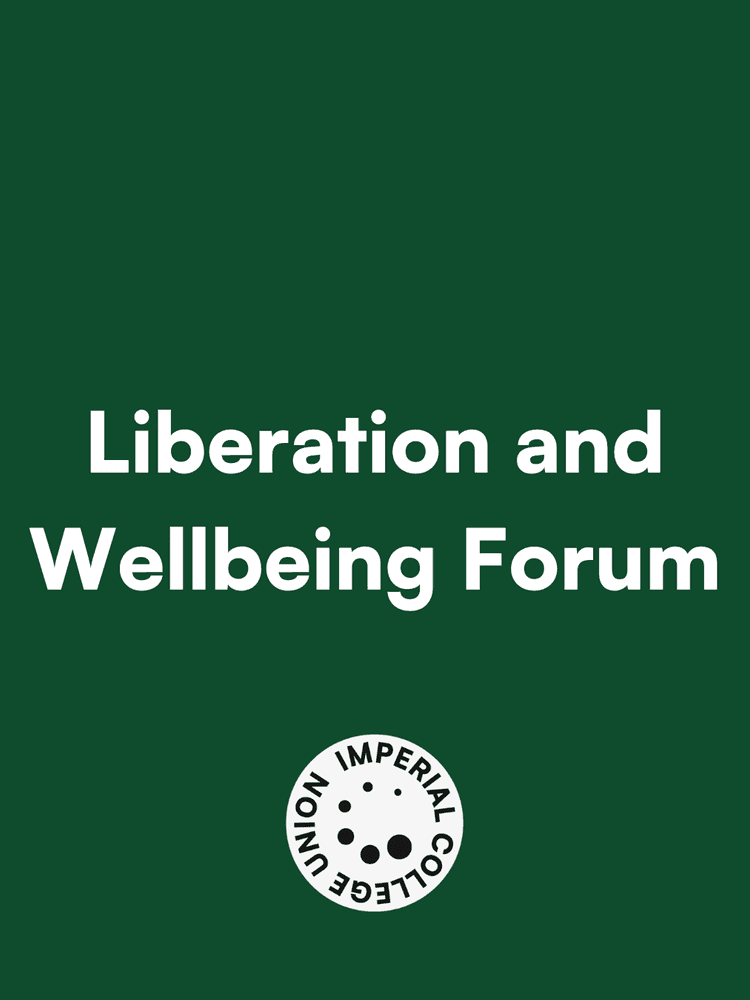 Liberation and Wellbeing Forum: March